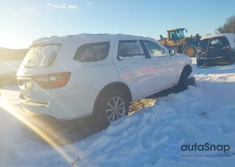 2018 Dodge Durango Sxt Awd из США, поврежденный, VIN 1C4RDJAG5JC112452